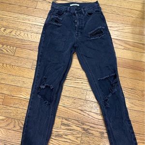 Pacsun jeans size 0 (size 24) ultra high rise slim